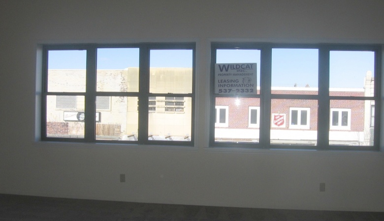 View from living room windows